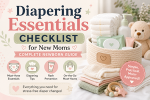 diapering essentials checklist