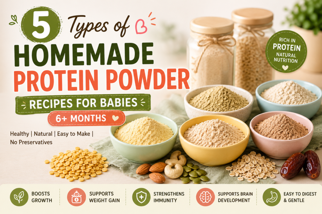 homemade protein powder receipes for babies