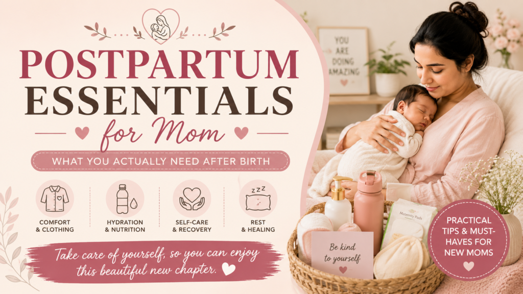 15 Postpartum Essentials for Mom: What You Actually Need After Birth postpartum essentials for mom