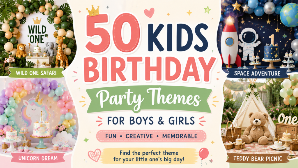kids birthday party themes