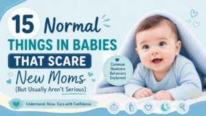 15 Common things that are normal in but scare new moms (But Usually Aren't Serious) things that are normal in babies but scare new moms