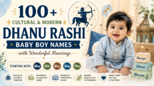 dhanu rashi baby boy names