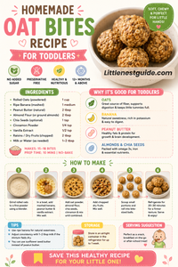 homemade oat bites for toddlers