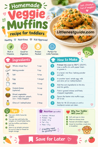 homemade veggie muffins for toddlers