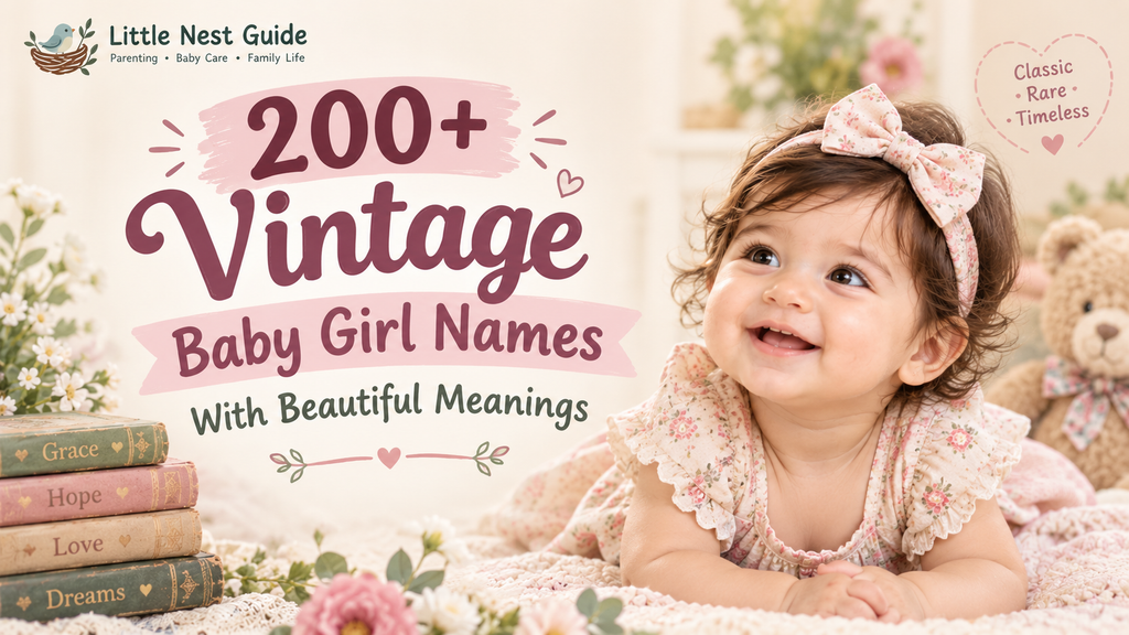 vintage baby girl names