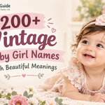200+ Vintage Baby Girl Names With Beautiful Meanings vintage baby girl names